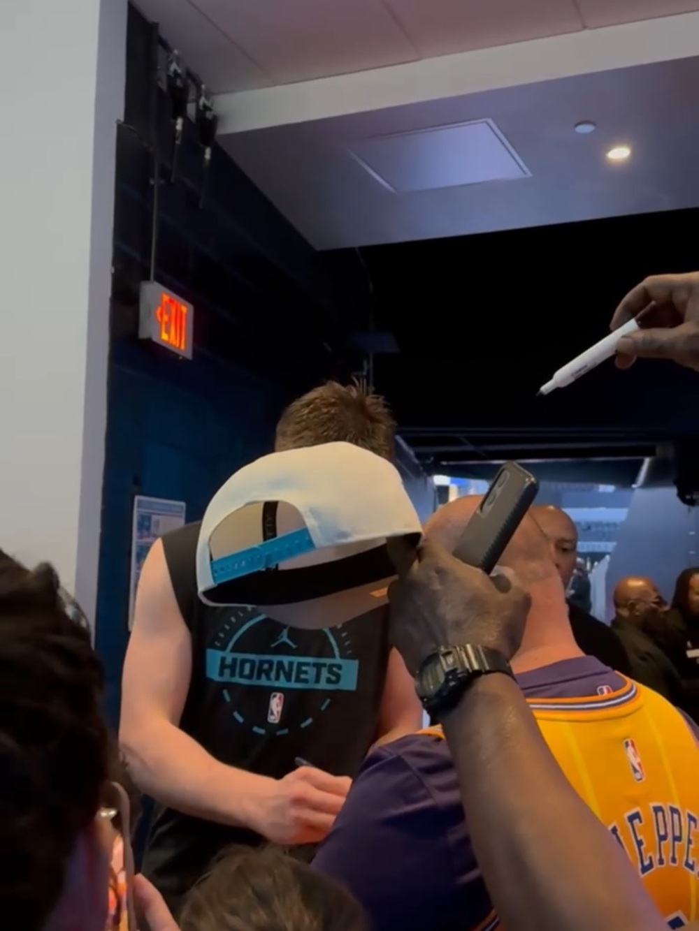 Signed Kon Knueppel Jersey on April 2 2026